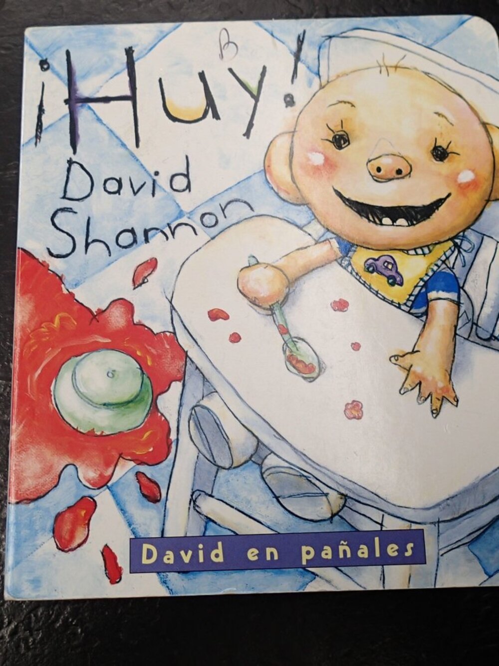 Hey David Hardcover Book in Spanish